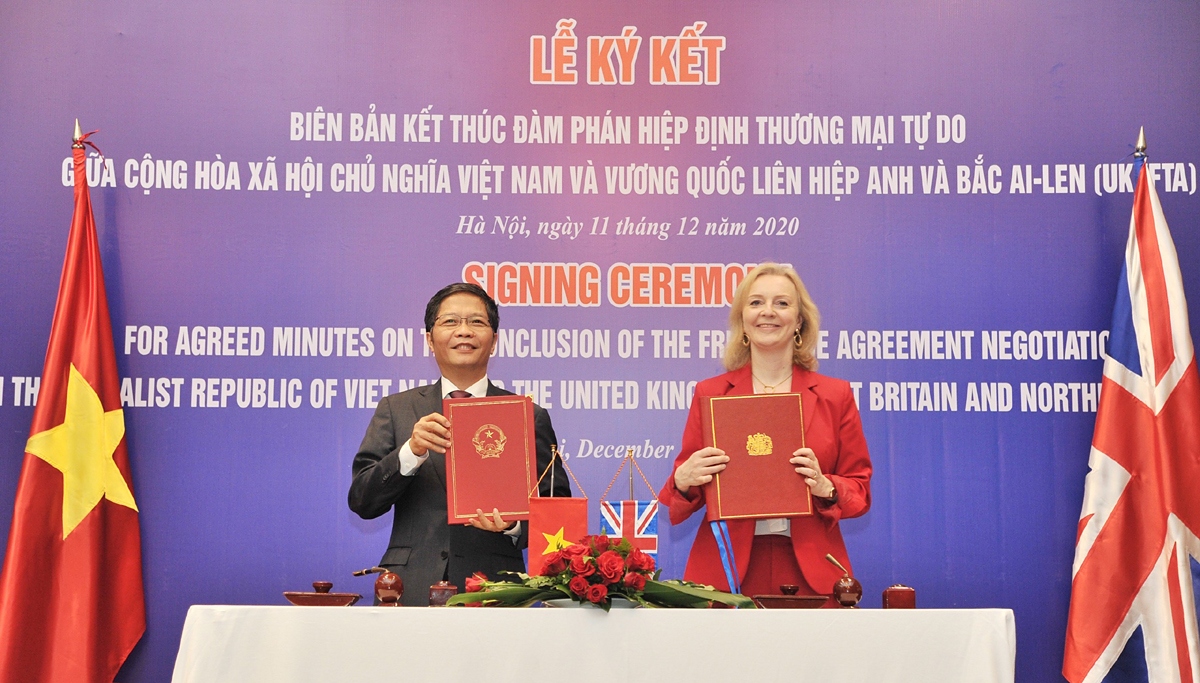 Vietnam, UK conclude free trade agreement negotiations